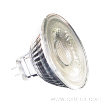 LED MR16 5W dimmable 60° glass COB spotlights